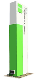 Reklámoszlop / totem